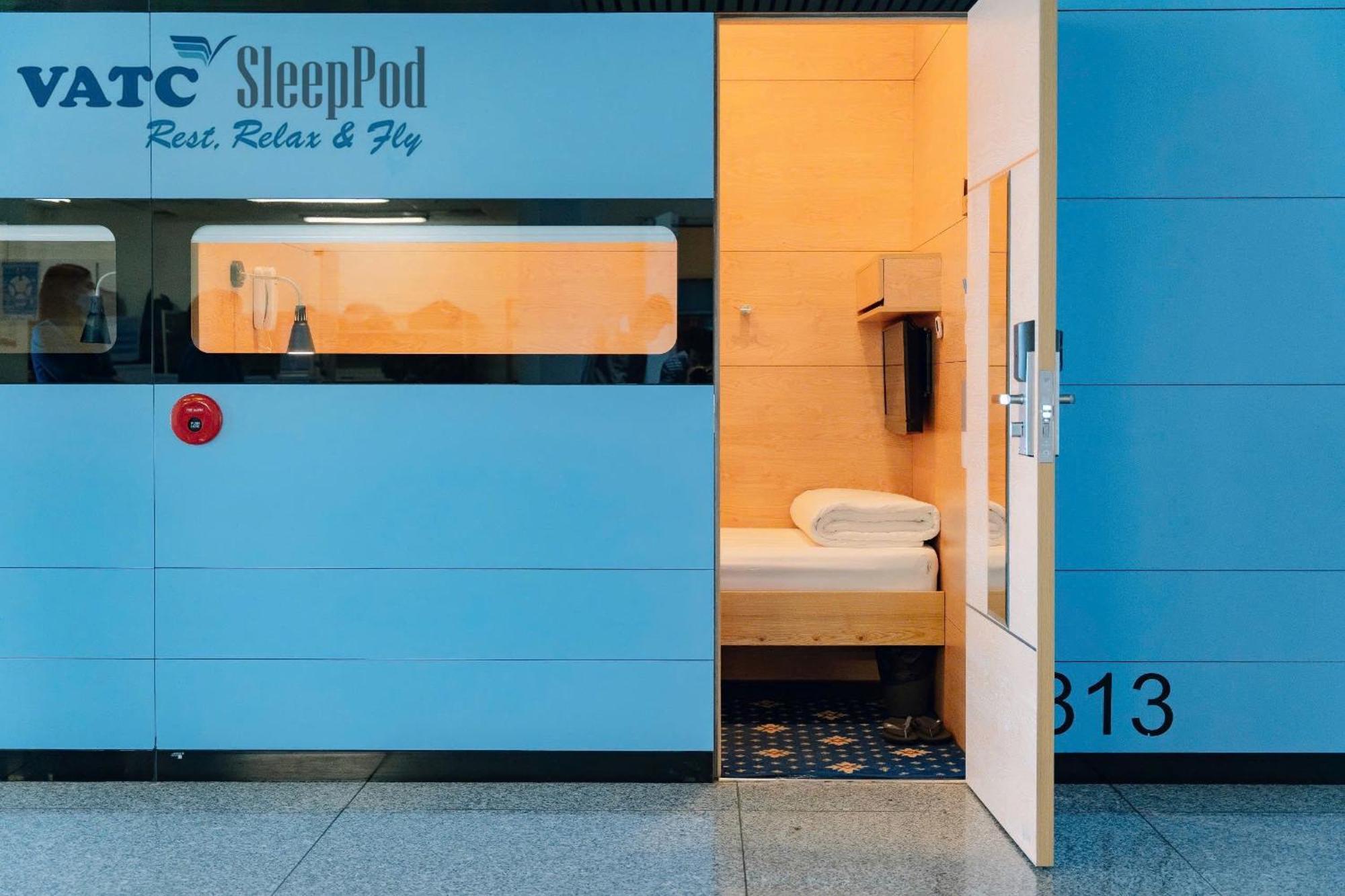 Vatc Sleep Pod Terminal 2 Noi Bai Exterior foto