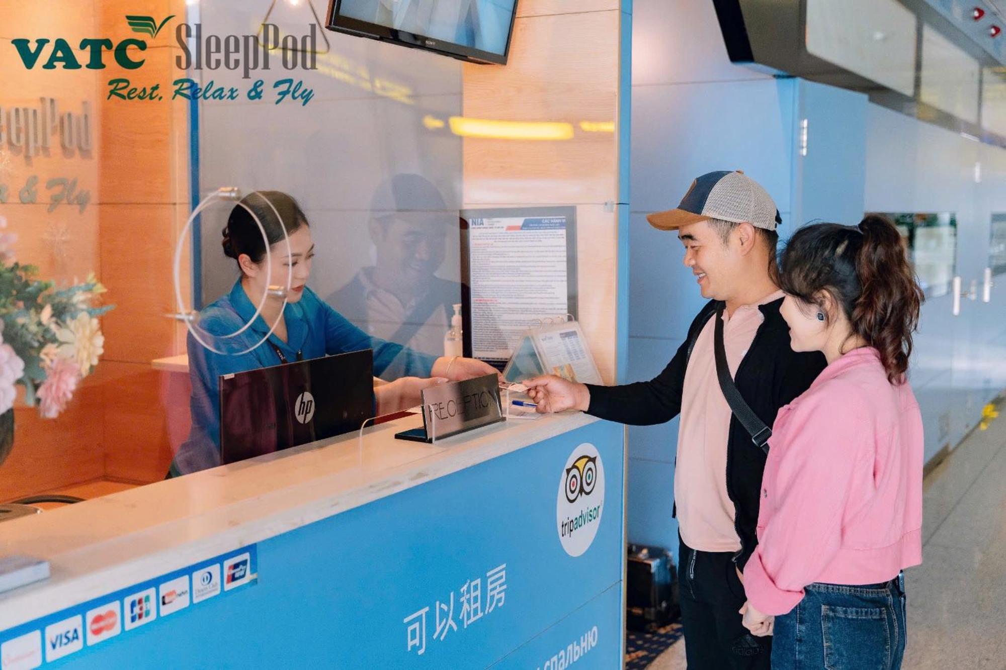 Vatc Sleep Pod Terminal 2 Noi Bai Exterior foto