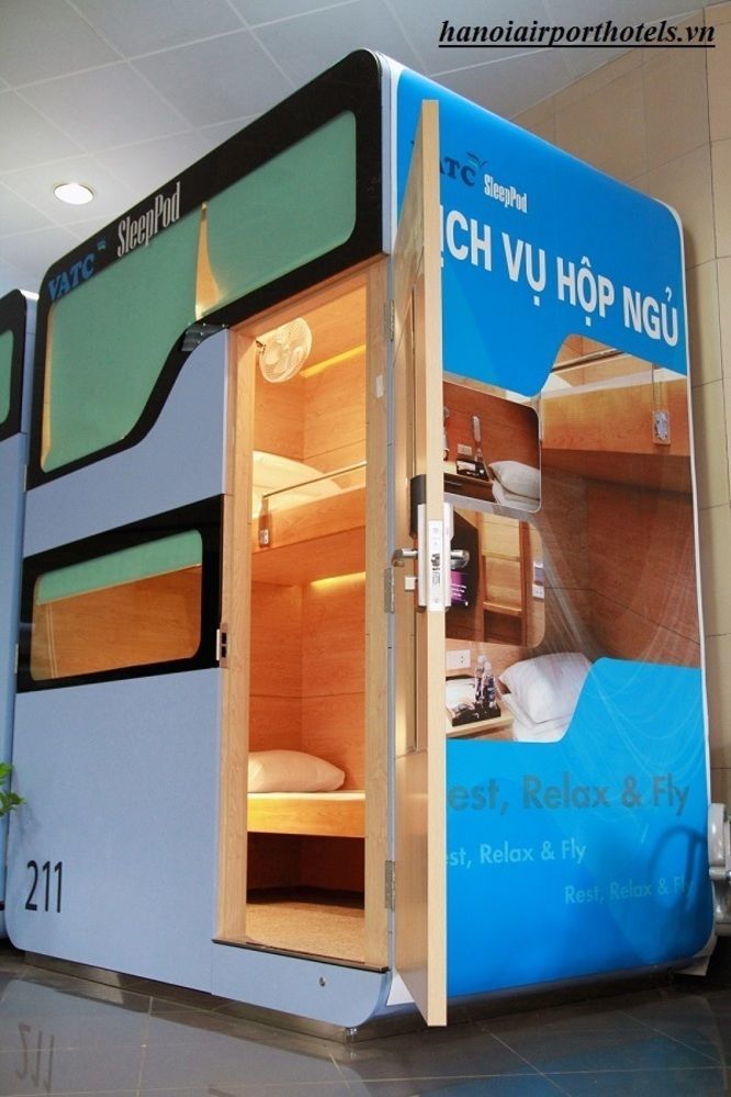 Vatc Sleep Pod Terminal 2 Noi Bai Exterior foto