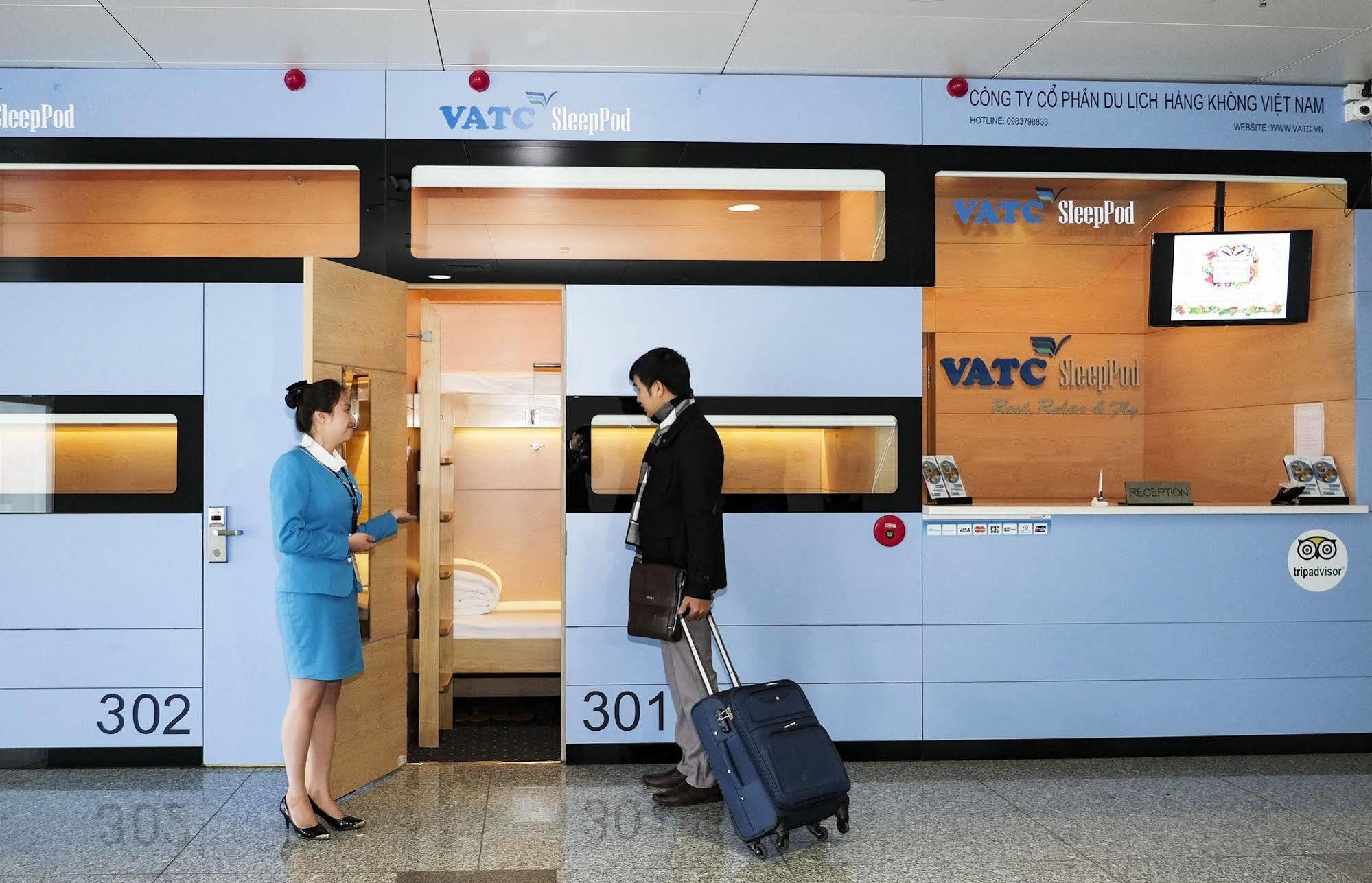 Vatc Sleep Pod Terminal 2 Noi Bai Exterior foto
